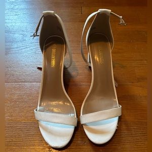 Women’s size 12 white high heel